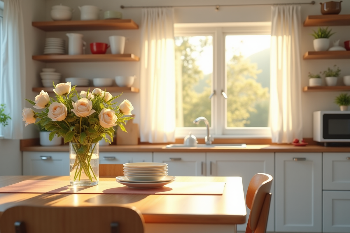 intérieur organisé